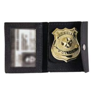Rothco Leather Id Badge Holder