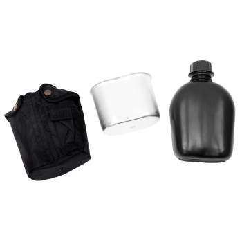 Rothco 3 Piece Canteen Kit With Cover & Aluminum Cup - Image 4