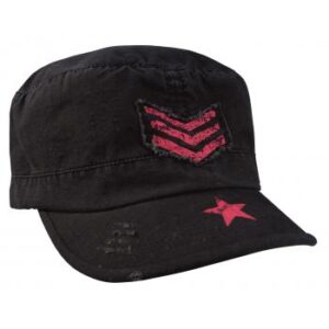 Rothco Women'S Vintage Stripes & Stars Adjustable Fatigue Cap