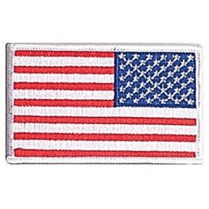 Rothco Iron On / Sew On Embroidered Us Flag Patch