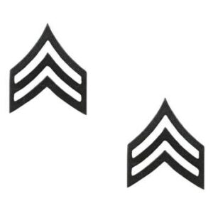 Rothco Sergeant Polished Insignia