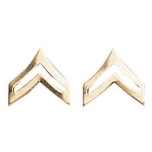 Rothco Corporal Polished Insignia