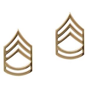 Rothco Sergeant First Class Polished Insignia Pin