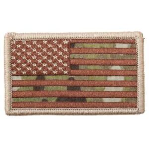 Rothco American Flag Patch - Hook Back