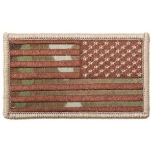 Rothco American Flag Patch - Hook Back
