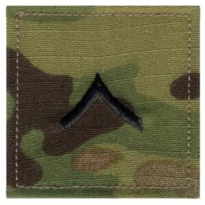 Rothco Official U.S. Made Embroidered Rank Insignia - Private