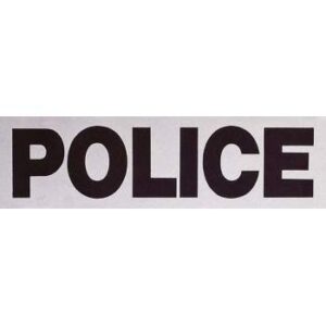 Rothco Reflective Police Patch
