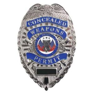 Rothco Deluxe "Concealed Weapons Permit" Badge