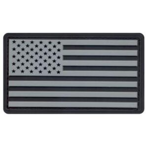 Rothco Pvc Us Flag Patch With Hook Back