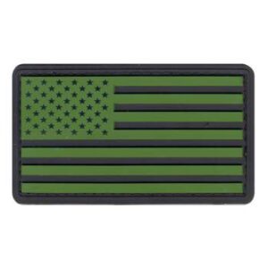 Rothco Pvc Us Flag Patch With Hook Back