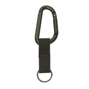 Rothco Jumbo 80Mm Carabiner With Web Strap Key Ring