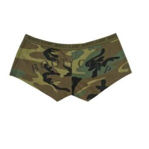Rothco Woodland Camo "Booty Camp" Booty Shorts & Tank Top