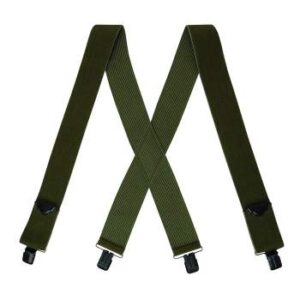 Rothco Adjustable Elastic X-Back Pant Suspenders