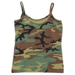 Rothco Woodland Camo "Booty Camp" Booty Shorts & Tank Top