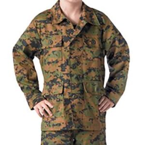 Rothco Kids Camo Bdu Shirt