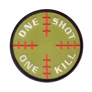 Rothco One Shot One Kill Morale Patch