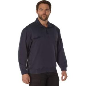 Rothco Firefighter / Ems Quarter Zip Job Shirt