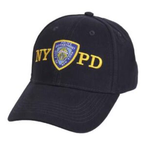 Officially Licensed Nypd Adjustable Cap With Emblem