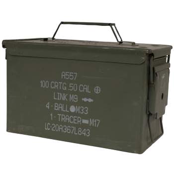 Gi .30 & .50 Caliber Ammo Cans - Surplus