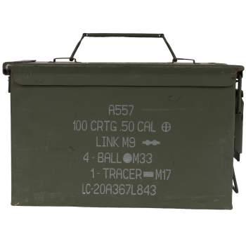Gi .30 & .50 Caliber Ammo Cans - Surplus - Image 2