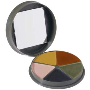 Rothco Gi Type 5 Color Camo Face Paint - Round Compact