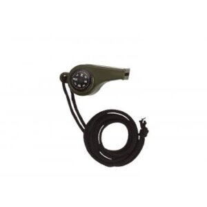 Rothco 3-1 Super Whistle With Compass & Thermometer