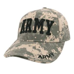 Rothco Deluxe Army Embroidered Low Profile Insignia Cap